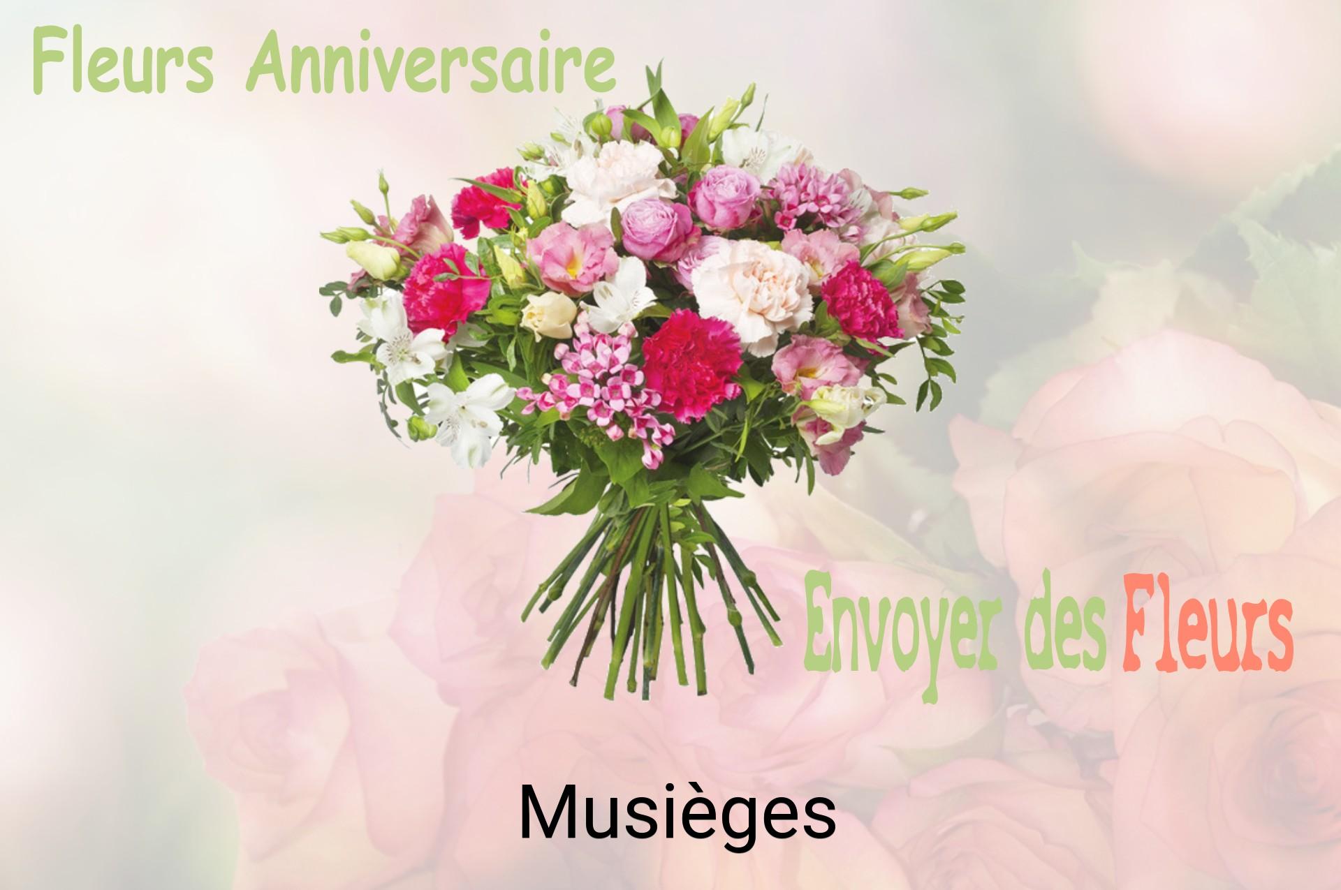 Bouquet de fleurs d’anniversaire livré à Musièges